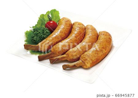 骨付きフランクの写真素材