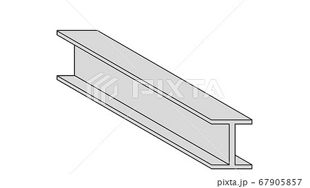 重量鉄骨のイラスト素材