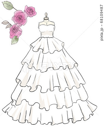 wedding dress drawing designs