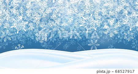 クリスマス　雪　風景　背景