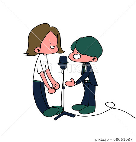 芸人の写真素材