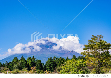 富士山こどもの国の写真素材