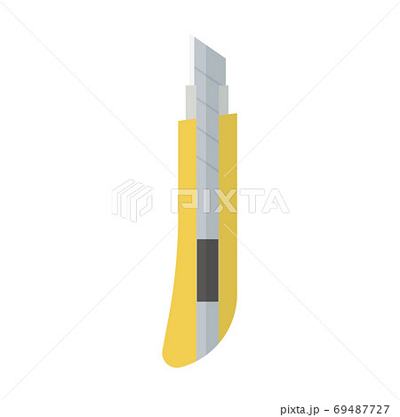 カッターのイラスト素材