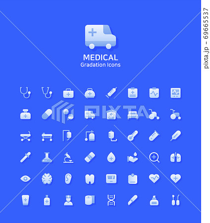 眼科検診 イラストのイラスト素材