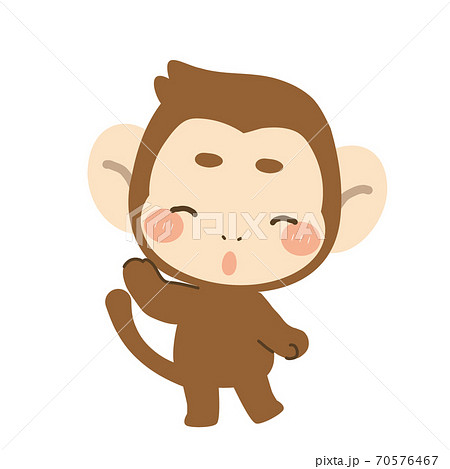 おさるさんのイラスト素材
