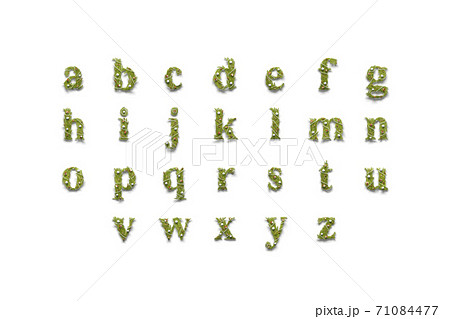 飾り文字 アルファベットのイラスト素材