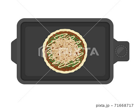 お好み焼きのイラスト素材集 ピクスタ