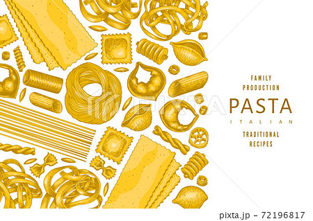 Pasta types Stock Vector Images - Alamy