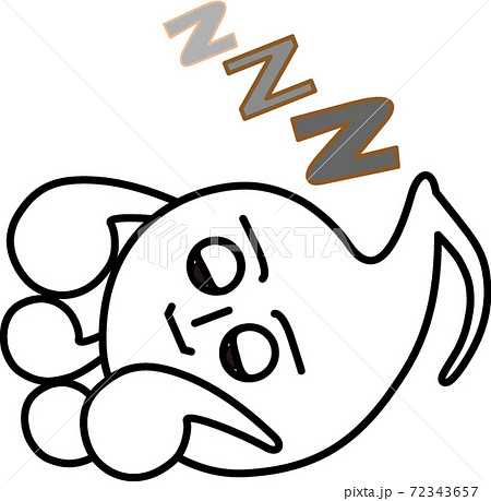 ｚｚｚ 寝る Zzzのイラスト素材