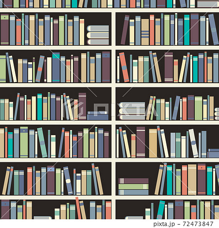 棚 図書館 背景 イラストの写真素材 棚 図書館 背景 イラストの写真素材