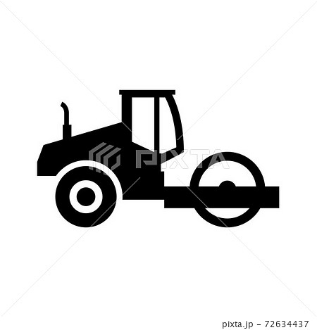 ロードローラーのイラスト素材 Pixta