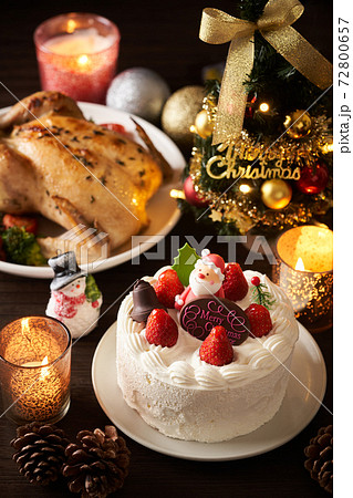 クリスマスケーキの写真素材集 ピクスタ