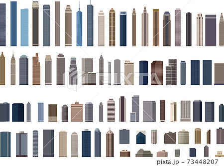 大企業のイラスト素材