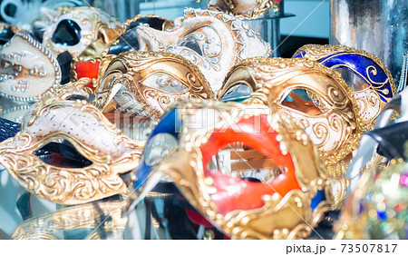 仮面舞踏会のマスクの写真素材