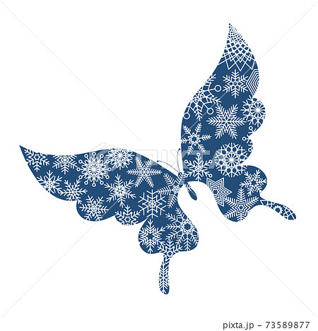 切り絵 生き物の写真素材