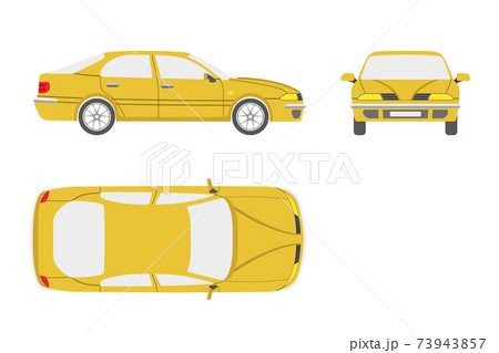 ワイパー 記号 車 自動車のイラスト素材
