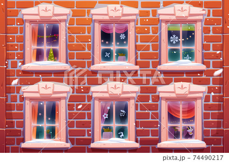 窓 城 城郭 お城のイラスト素材