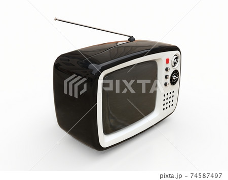 テレビ レトロのイラスト素材