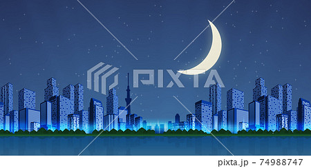 三日月のイラスト素材集 ピクスタ