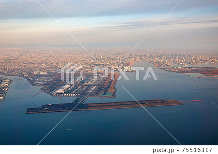 東京国際コンテナターミナルの写真素材