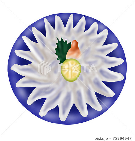 ふぐ刺しのイラスト素材