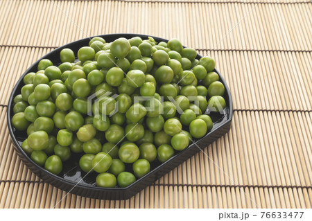 グリンピースの写真素材