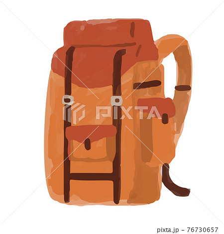 防災バッグのイラスト素材