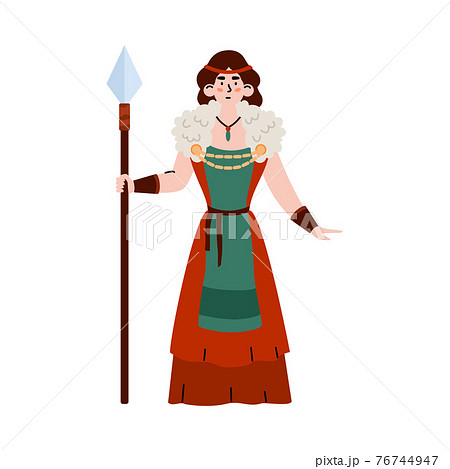 女性 槍 戦闘 武器の写真素材