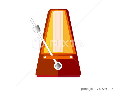 メトロノーム リズム テンポ 音楽のイラスト素材