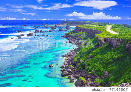 東平安名岬の写真素材 - PIXTA