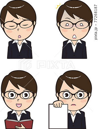 秘書のイラスト素材集 ピクスタ