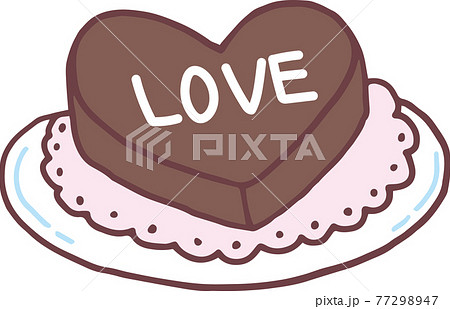 チョコレートケーキのイラスト素材集 ピクスタ