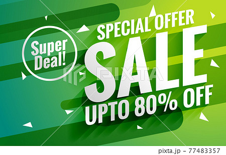 Deal of the day. Discount marketing offer and special offer