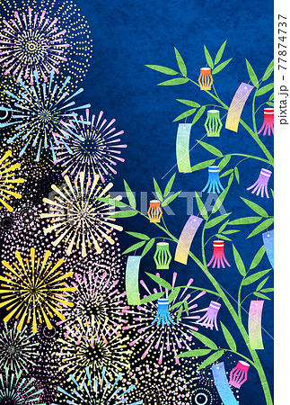 七夕飾りのイラスト素材 七夕飾りのイラスト素材