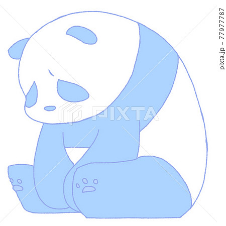 おちこむのイラスト素材