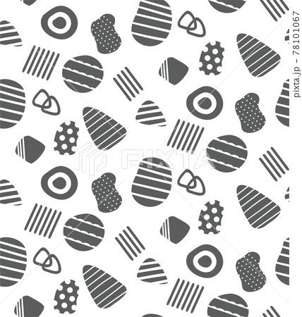 壁紙 丸 三角 かわいいの写真素材