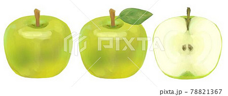 りんごのイラスト素材集 ピクスタ