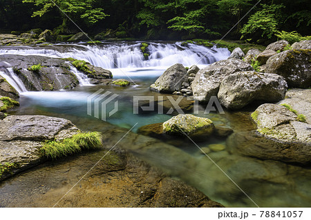 綺麗な川の写真素材