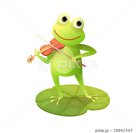 ヒキガエル かわいいの写真素材