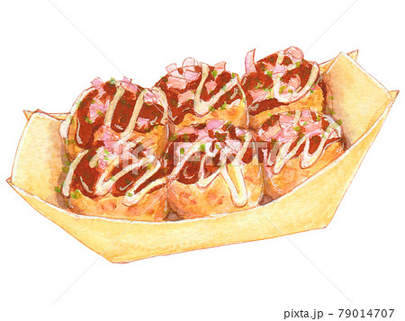 たこ焼きのイラスト素材集 ピクスタ たこ焼きのイラスト素材集 ピクスタ