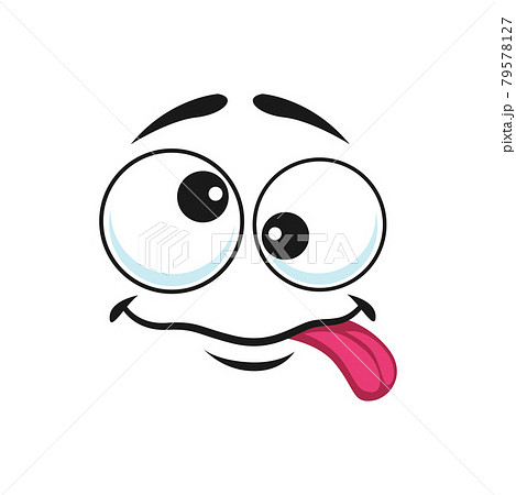 変顔のイラスト素材