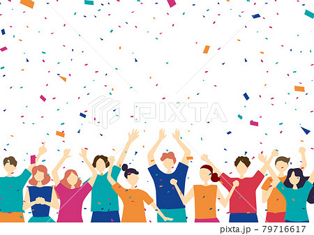 観客のイラスト素材