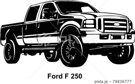 フォード 車 アメリカ車 アメ車のイラスト素材