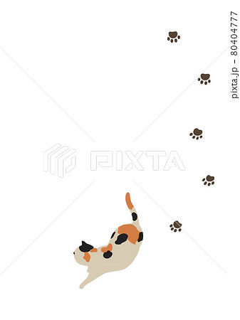 猫 歩く イラスト 動物のイラスト素材