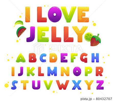 英語 食 料理 食べ物のイラスト素材