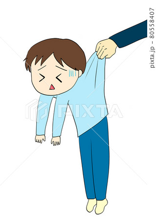 追い出されるの写真素材