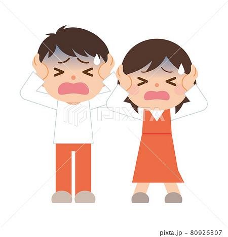 挫折のイラスト素材