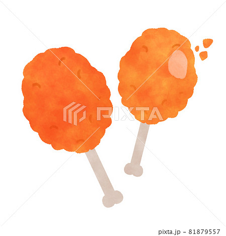 フライドチキンのイラスト素材集 ピクスタ