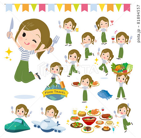 ラーメン イラスト かわいいの写真素材