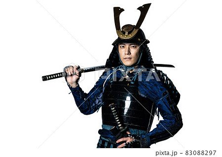 戦国武将 明智光秀 甲冑 兜の写真素材 - PIXTA